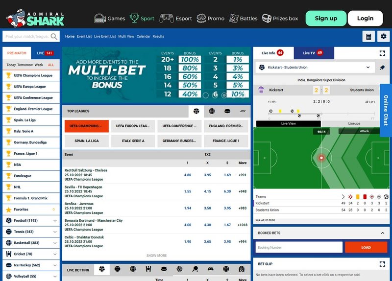 Discover the Fin-tastic World of Admiral Shark Casino in the UK